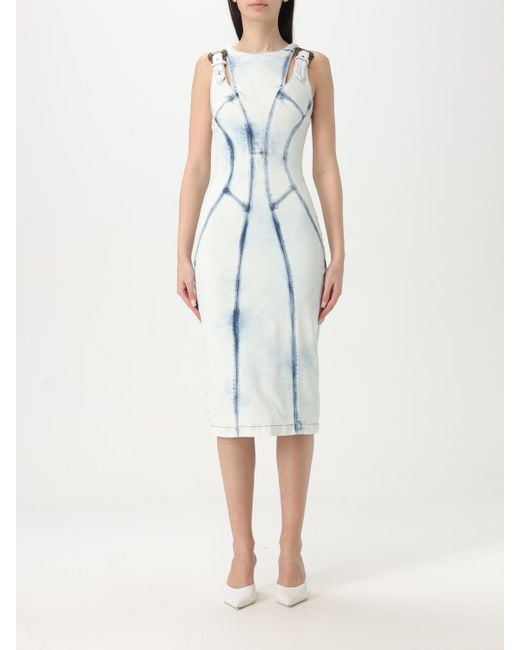 Versace Jeans Couture White Kleider Damen