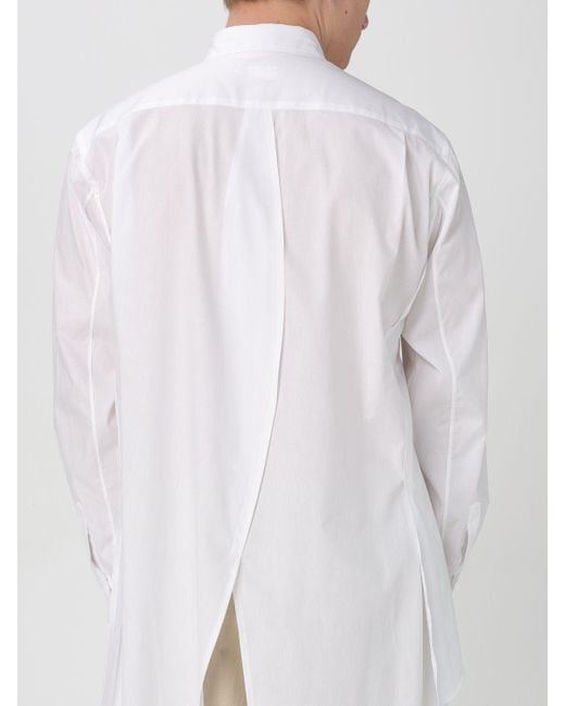 Camisa Comme des Garçons de hombre de color White