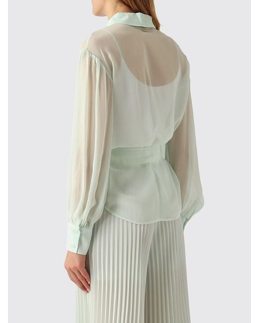 Twinset Green Viscose Shirt