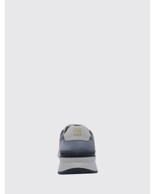 Brunello Cucinelli Blue Sneakers for men
