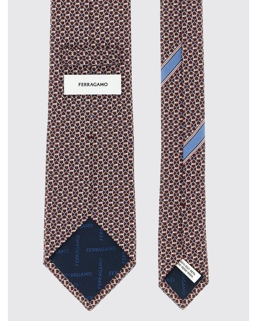 Ferragamo Red Tie for men