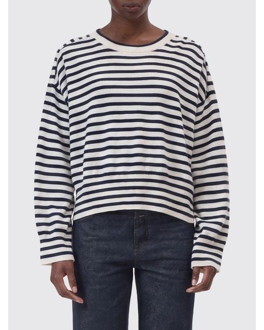 Closed Blue Sweater