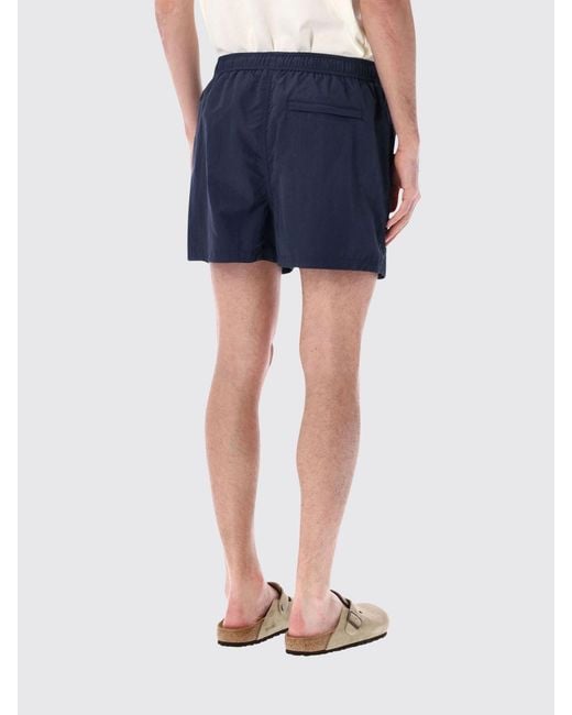 Represent Blue Nylon Swim Shorts for men