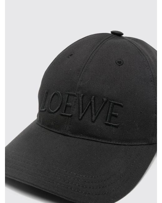 Cappello Da Baseball di Loewe in Black da Uomo