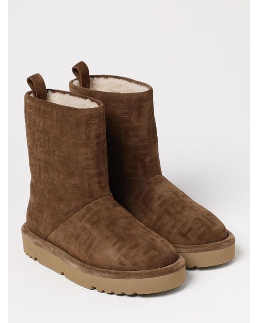 Fendi Brown Apres Chic Boots