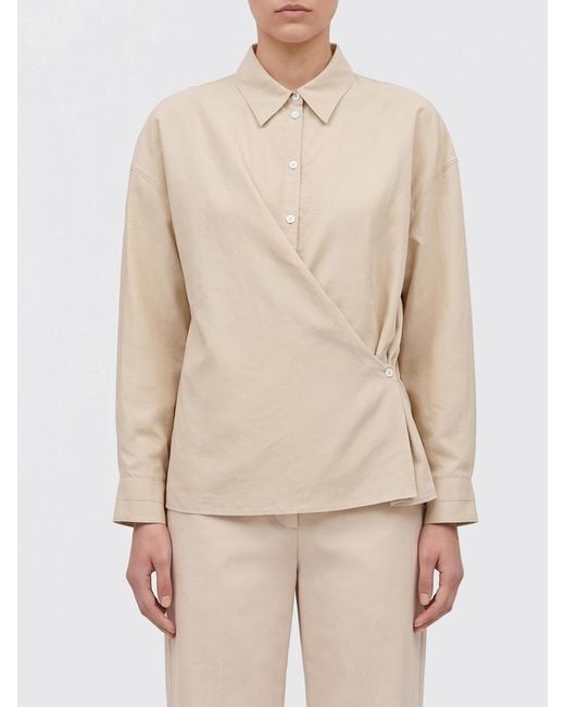 Lemaire Natural Silk Shirt