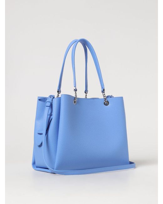 Emporio Armani Blue Shoulder Bag
