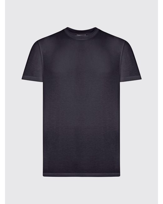Tom Ford Black Basic Cotton Blend T-Shirt for men