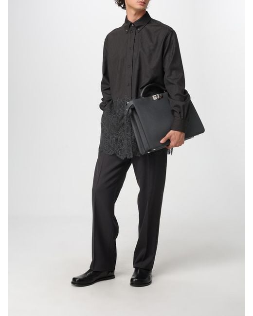 Fendi Black Pants for men