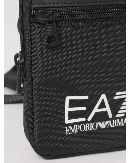 Borsa A Tracolla Train Core di EA7 in Black da Uomo