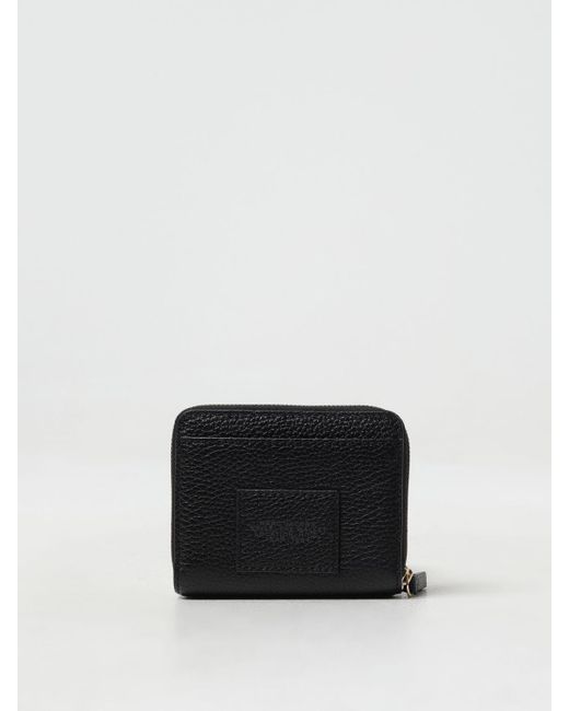 Marc Jacobs White Wallet In Grained Leather