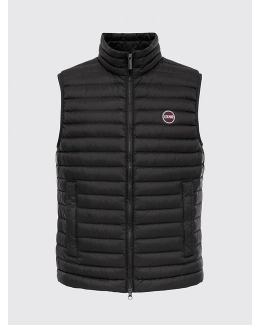 Colmar Black Padded Nylon Vest for men
