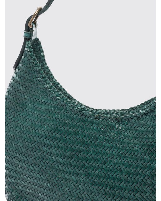Dragon Diffusion Green Shoulder Bag