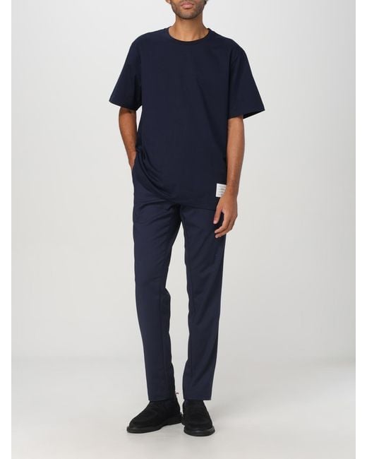 Thom Browne Blue T-Shirt for men