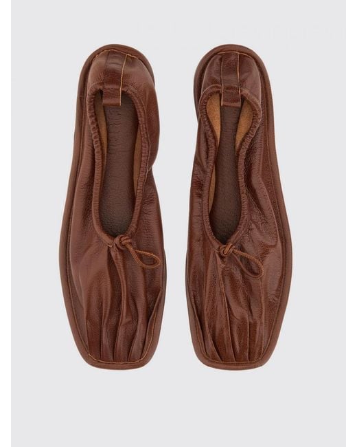 Hereu Brown Flat Shoes