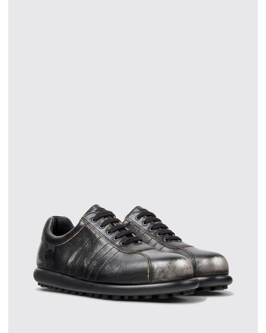 Camper Black Pelotas Bicolor Low-Top Sneakers