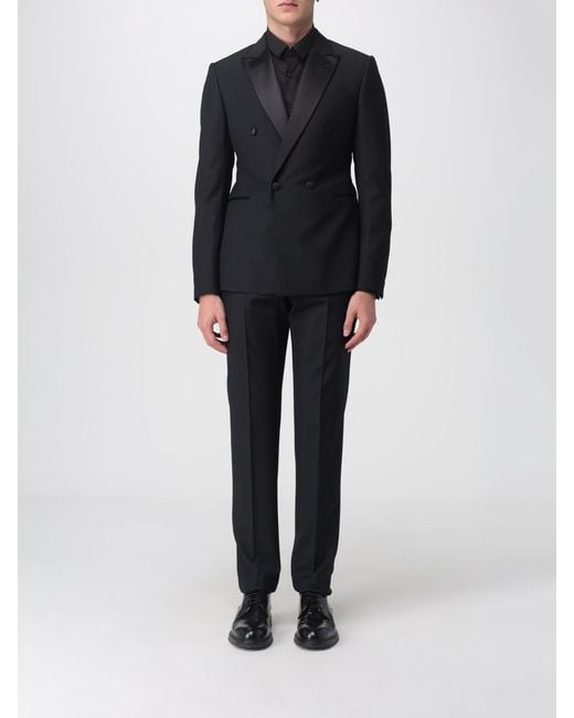 Emporio Armani Suit In Black For Men Lyst UK emporio-armani-suit-in-black-for-men-lyst-uk
