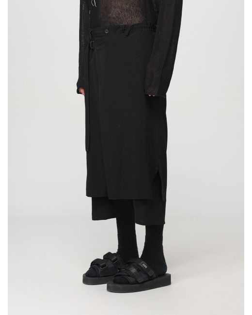 Pantalone di Yohji Yamamoto in Black da Uomo