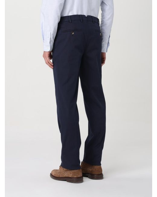 Brunello Cucinelli Blue Pants for men