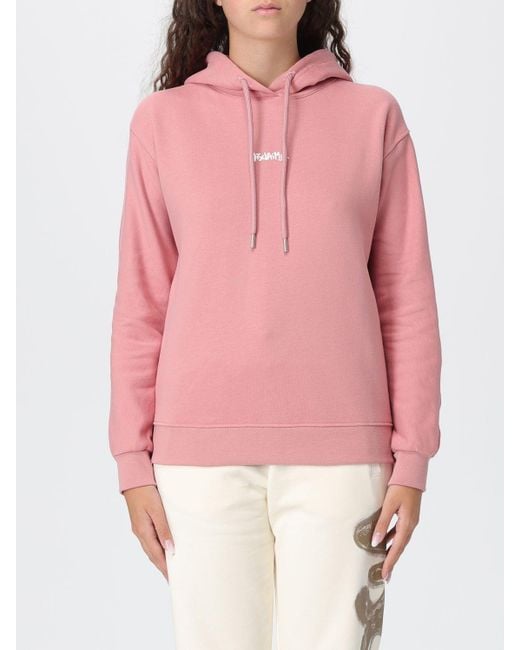 DISCLAIMER Pink Sweatshirt Damen