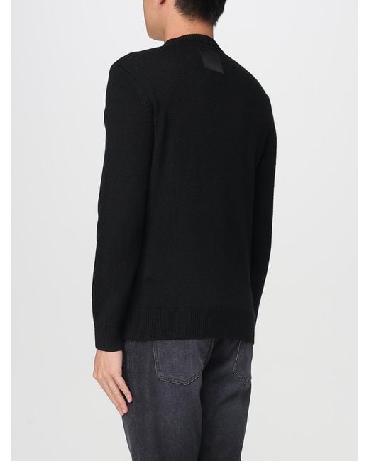 EA7 Black Jumper for men
