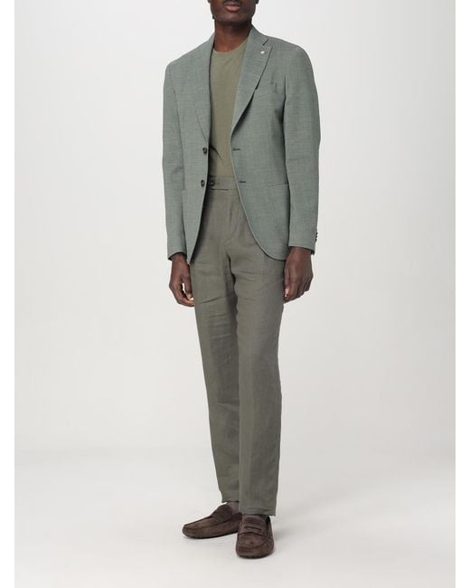 Manuel Ritz Gray Trousers for men