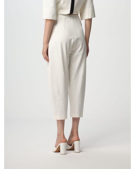 Liviana Conti Pants in Natural | Lyst