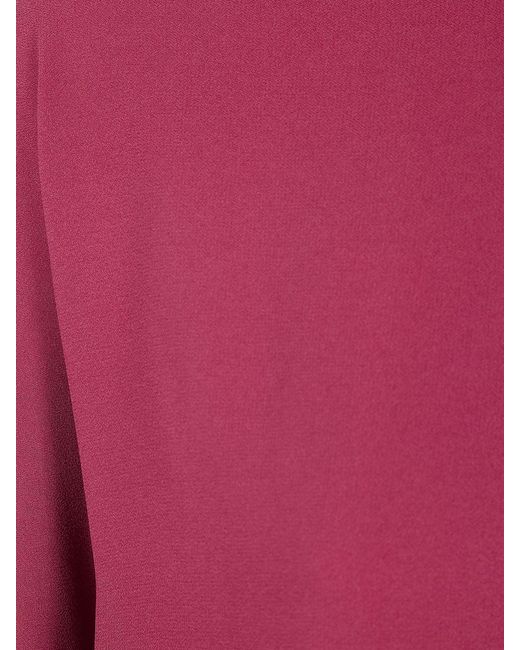 Joseph Red Satin Blouse