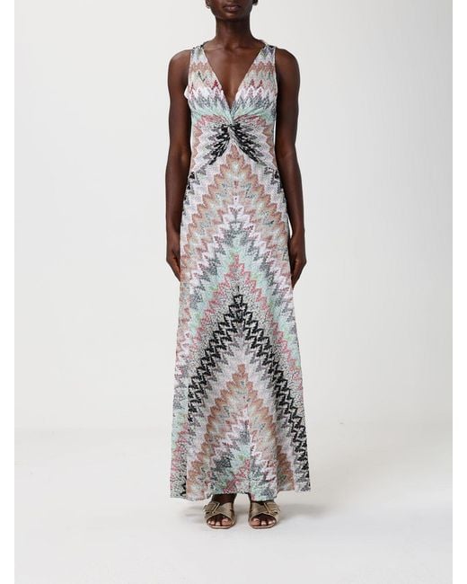 Missoni White Long Dress