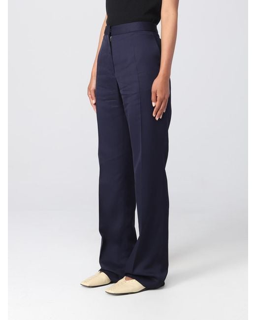Jil Sander Blue Pants