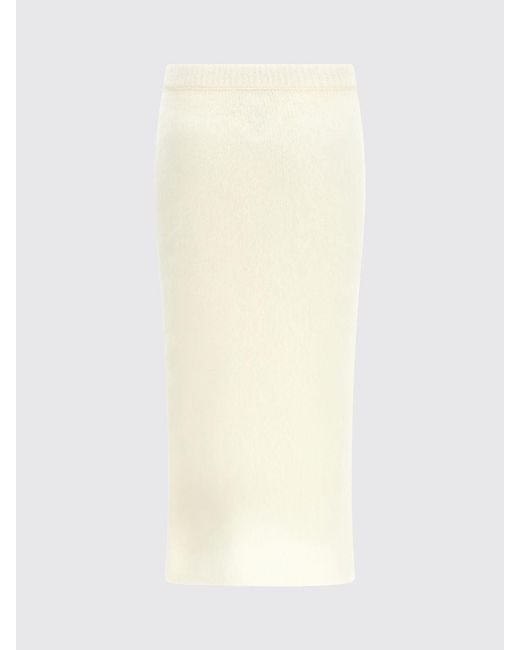 Alessandra Rich White Skirt