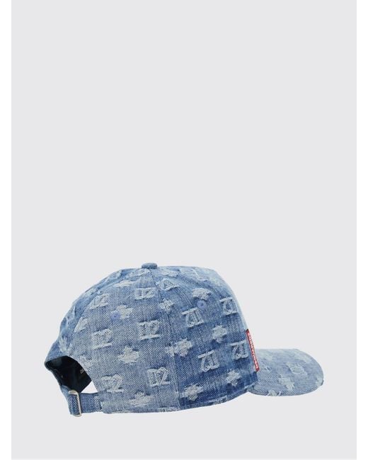 Cappello Uomo di DSquared² in Blue da Uomo