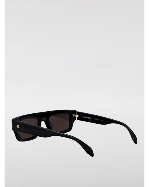 McQueen Black Sunglasses Am0427S