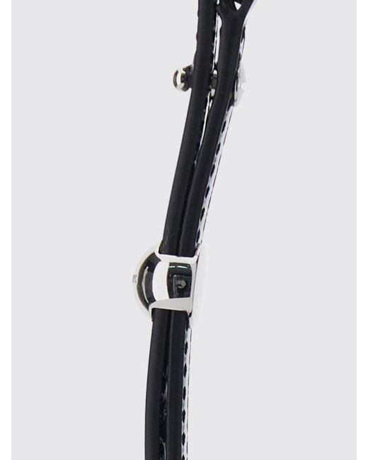 Jacquemus White Le Bisou Brushed Calfskin Crossbody Bag With Logo for men