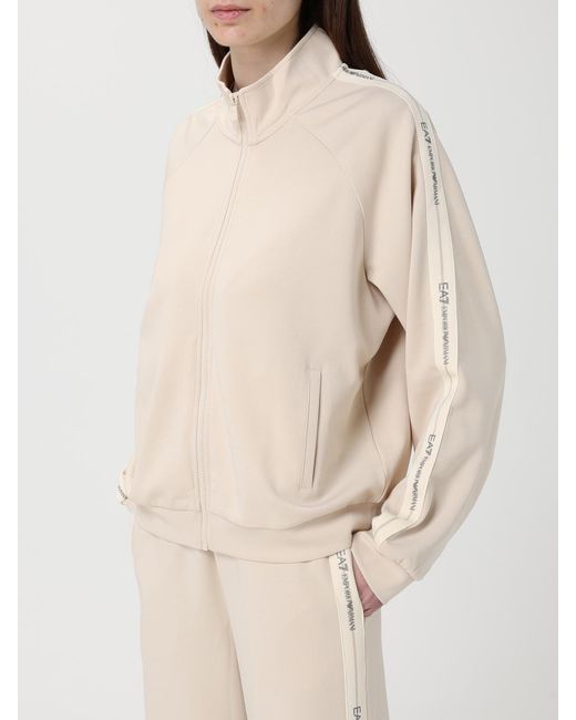 EA7 Natural Jersey Sportswear Set
