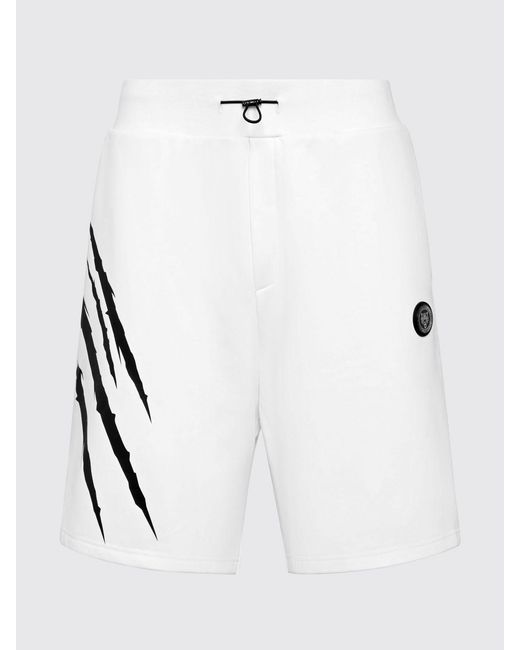 Philipp Plein White Shorts for men