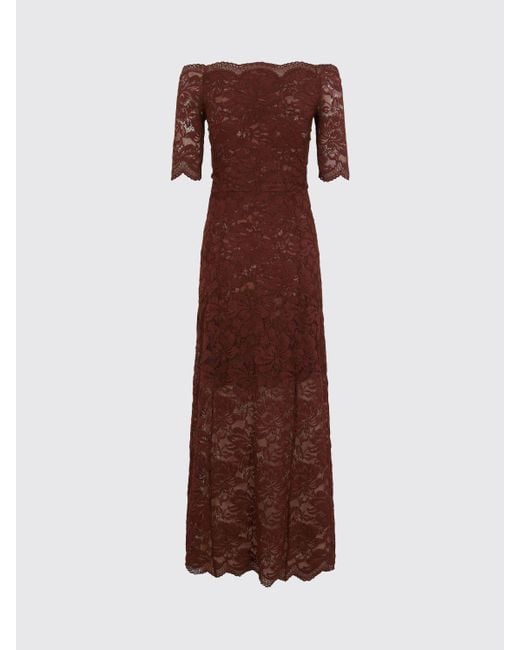 Rabanne Brown Lace Dress
