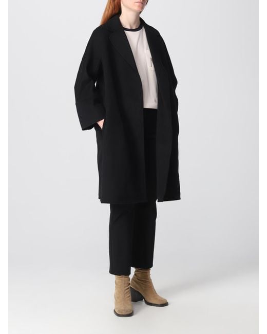 Max Mara Black S Max Mara Arona Coat In Wool