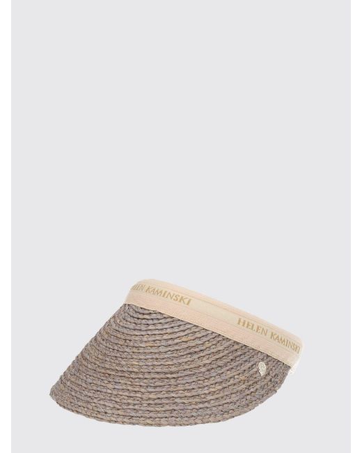 Helen Kaminski Multicolor Raffia Visor