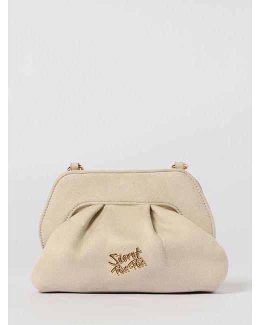 Secret Pon-pon Natural Shoulder Bag