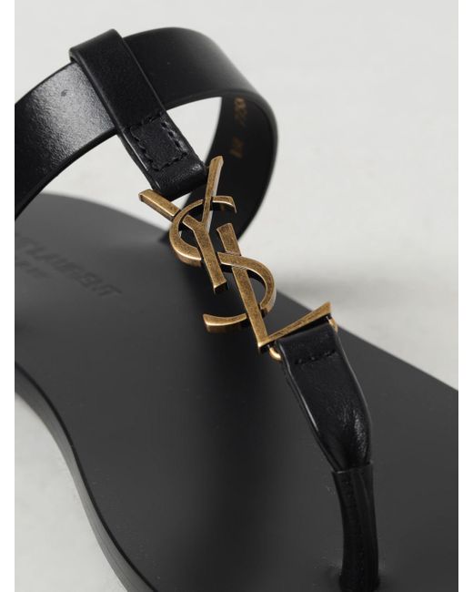 Chaussures Saint Laurent pour homme en coloris Black