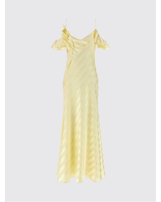 Self-Portrait Yellow Monochromatic Regimental Dress