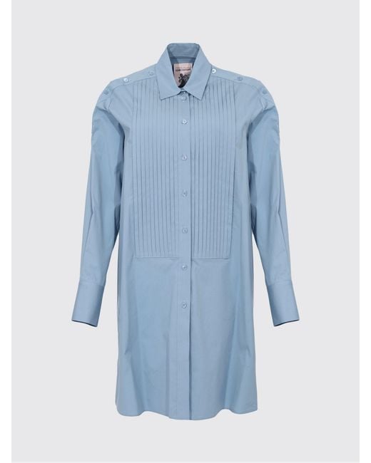Semicouture Blue Chela Shirt