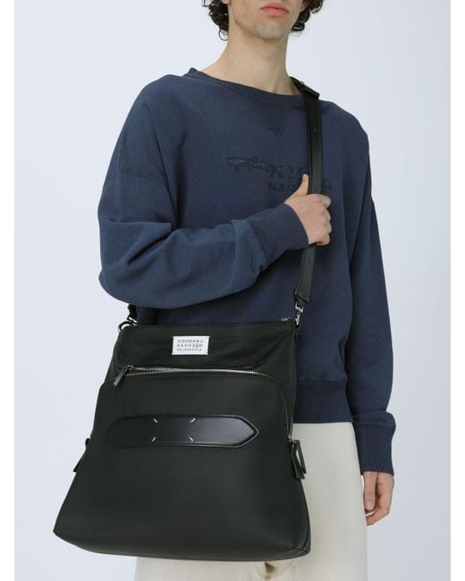 Maison Margiela Black Shoulder Bag for men