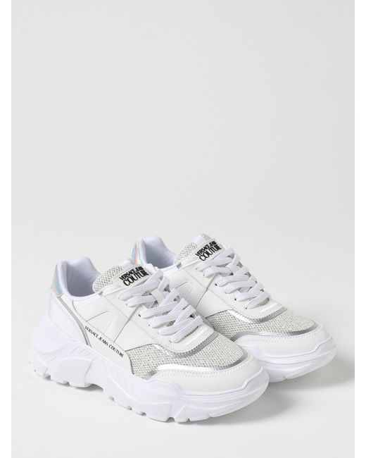 Versace Jeans Couture White Shoes