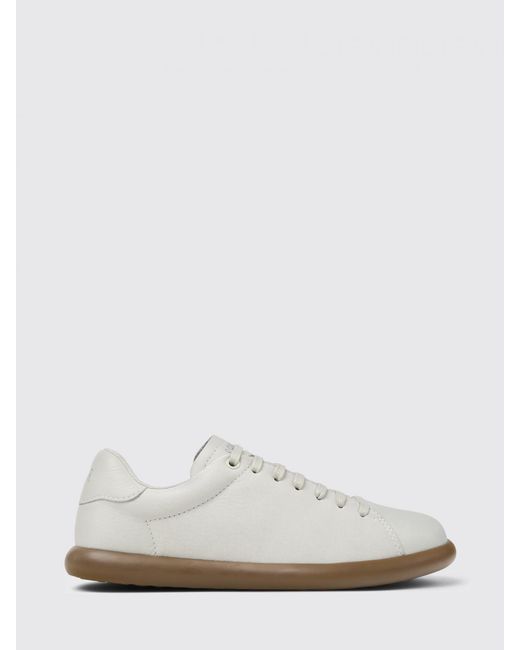 Camper White Pelotas Soller Leather Sneakers