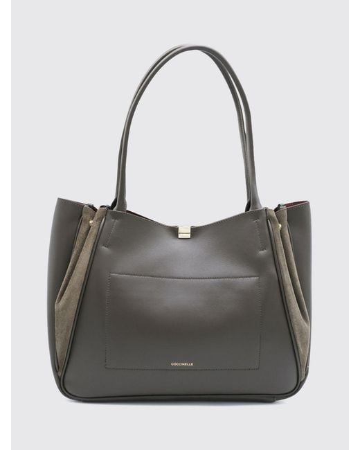 Coccinelle Gray Shoulder Bag