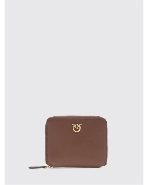 Pinko Brown Love Birds Wallet