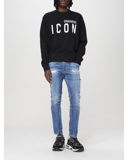 Camiseta Hombre DSquared² de hombre de color Black