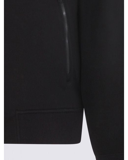 Mackage Black Cotton Hoodie for men